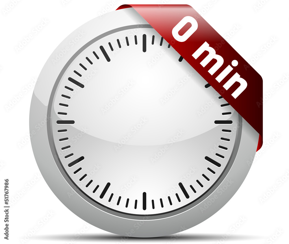 Zero minutes timer Zero minutes timer