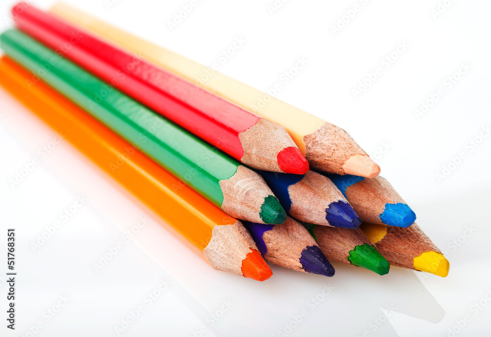 Fototapeta premium colored pencils