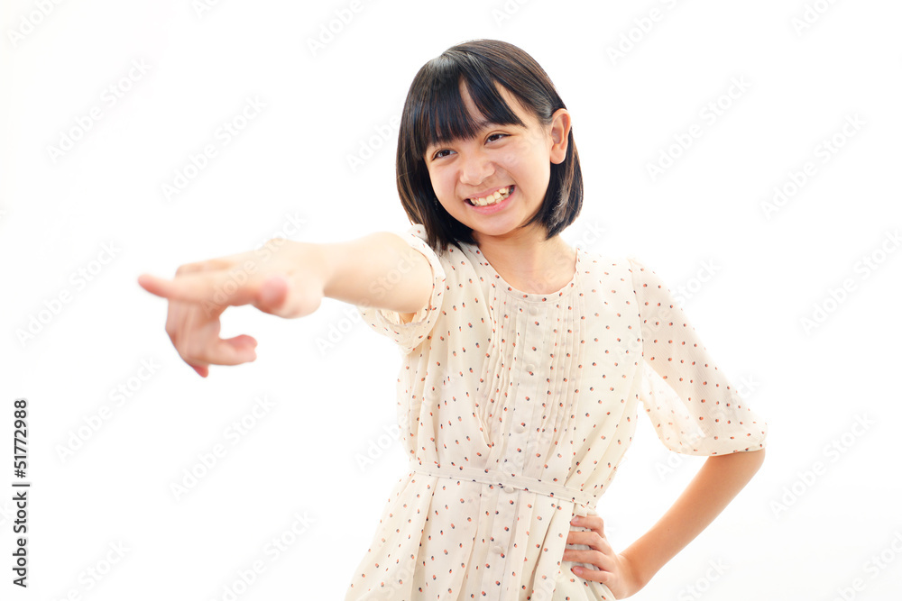 笑顔の女の子 笑顔の女の子