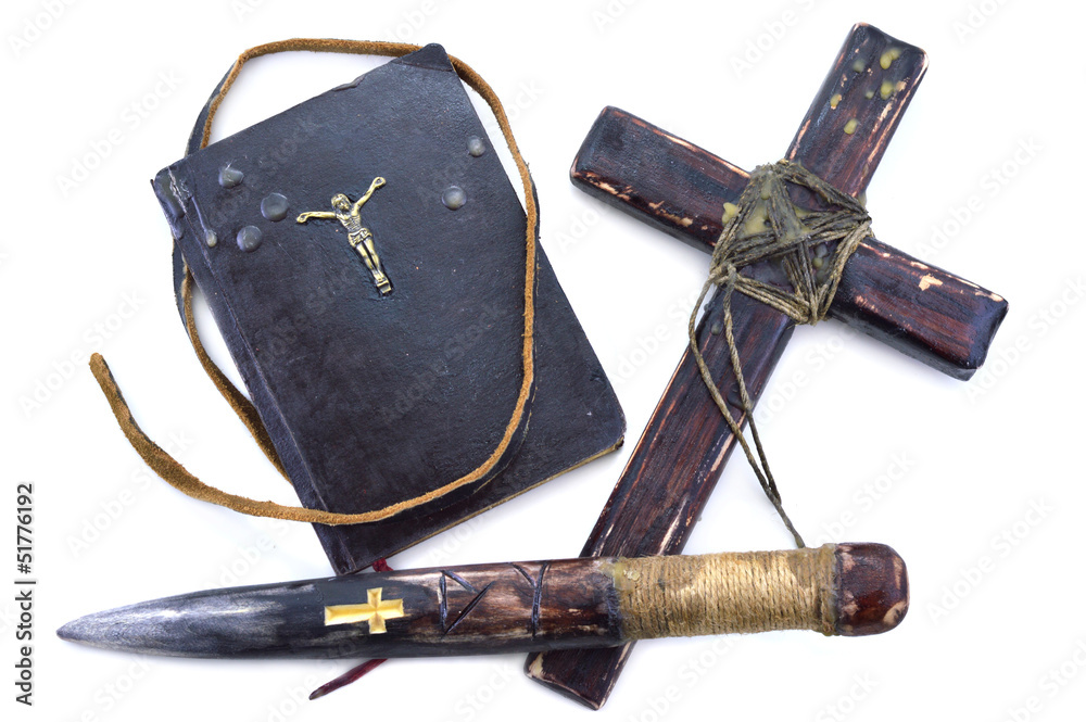 Obraz premium Vampire killer's objects