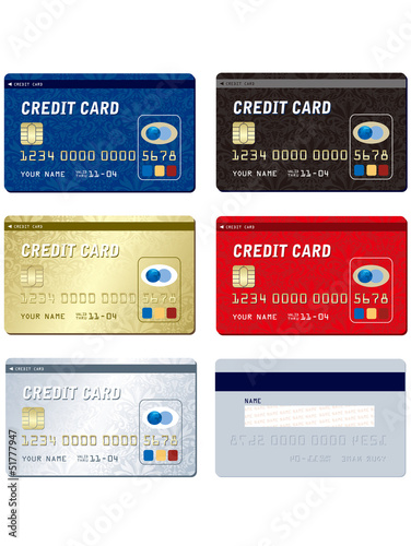 Credit card set