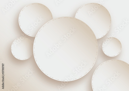 white circles