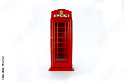 Naklejka Budka telefoniczna w Londynie