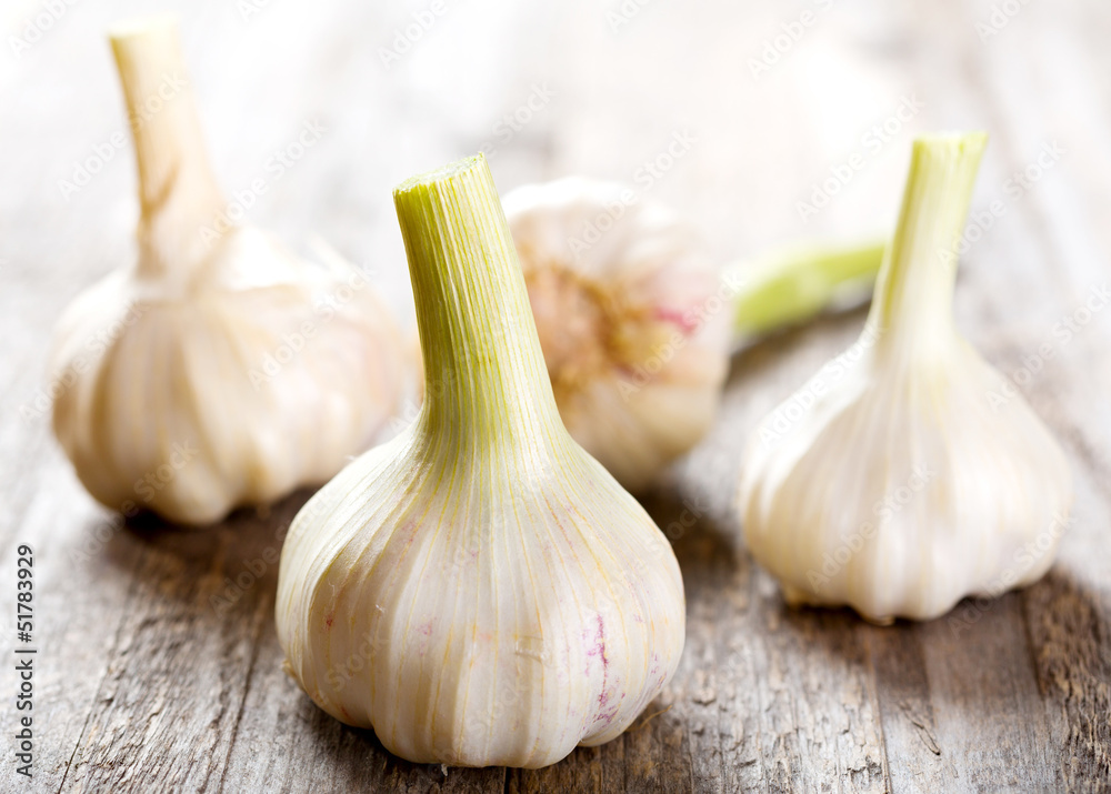 Obraz premium fresh garlic