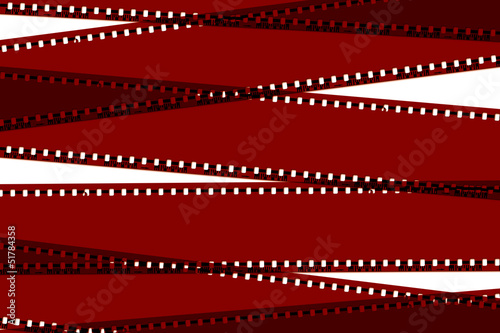 filmstrip illustration on white background