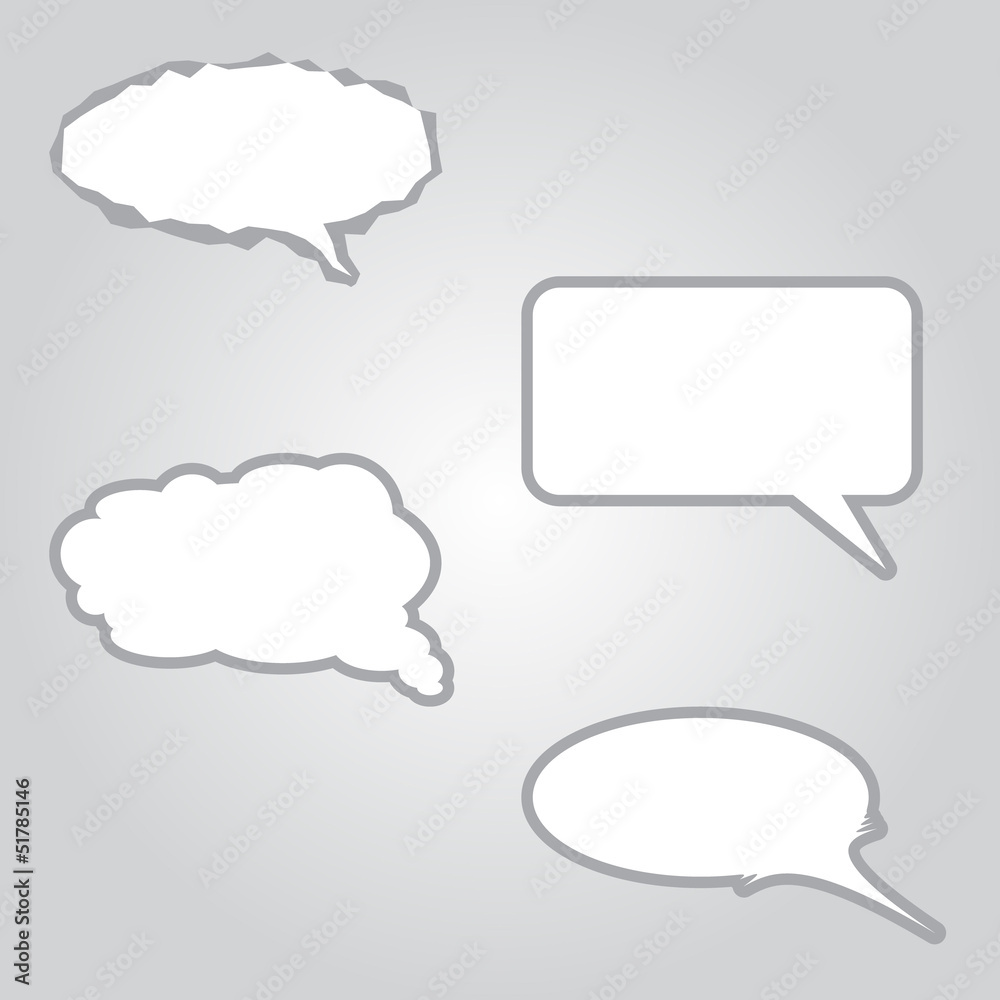 speech bubbles speech bubbles