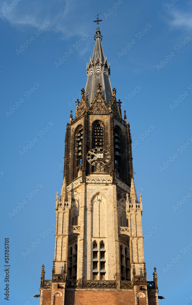 Nieuwe Kerk Clock Tower