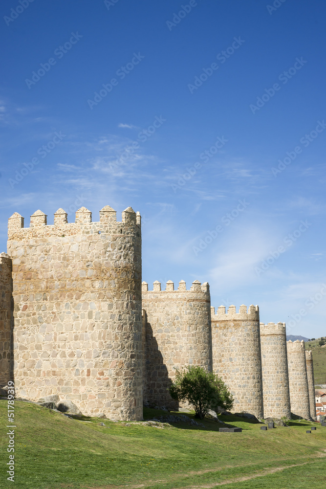 City Walls of Avila (Spain)