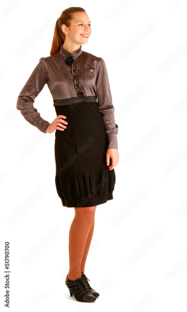 Portrait of a confident young woman standing Portrait of a confident young woman standing