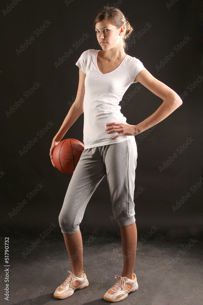 Fototapeta premium Sportliche Frau