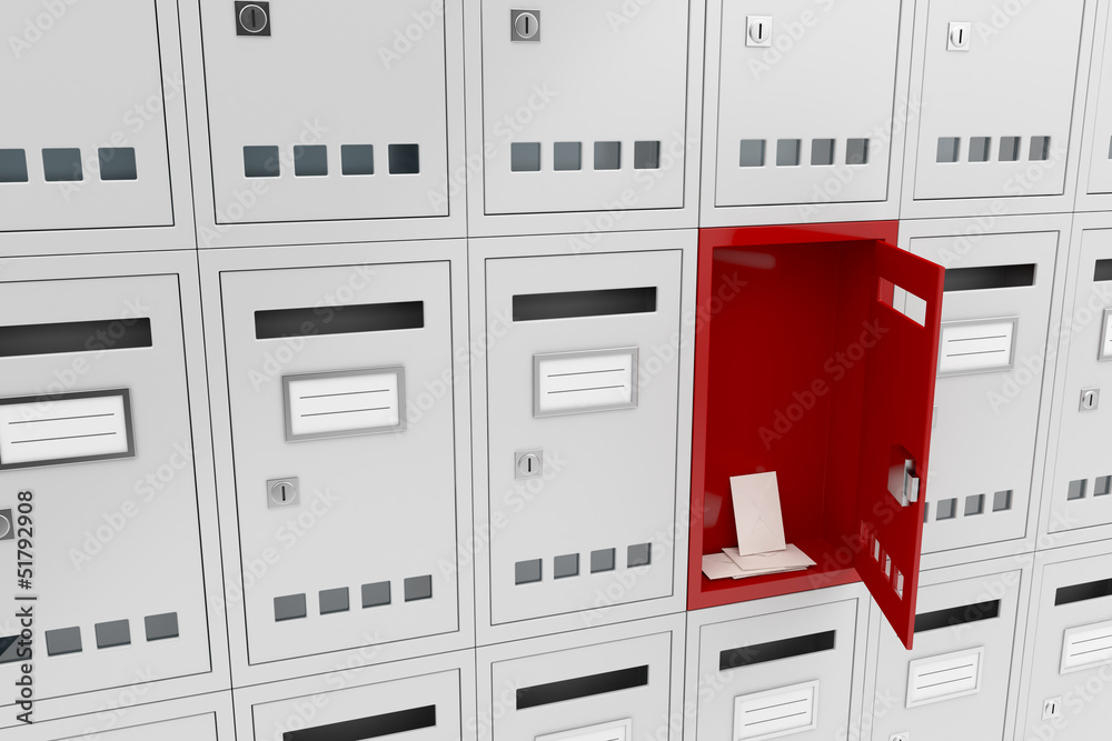 Open mailbox Open mailbox