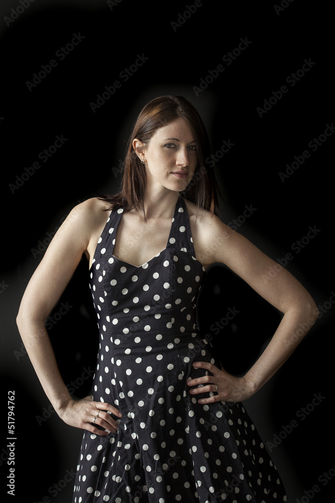 Beautiful Young Woman with Brown Hair and Eyes Beautiful Young Woman with Brown Hair and Eyes