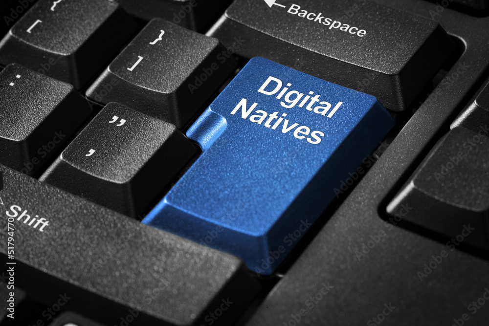 Tastatur mit Digital Natives Tastatur mit Digital Natives