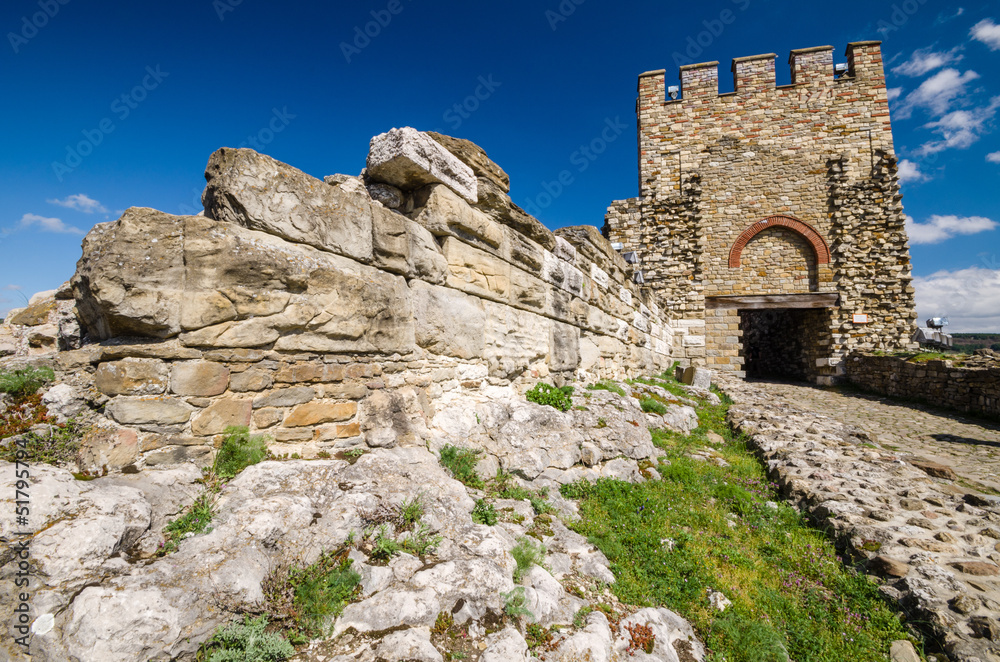 Main gate of Tzarevetz fortress, Veliko Tarnovo, Bulgaria