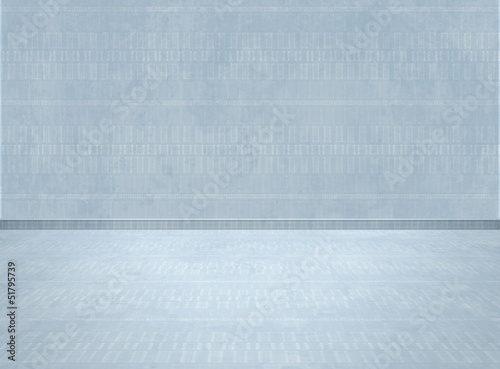 Empty room -digital background for studio photographers