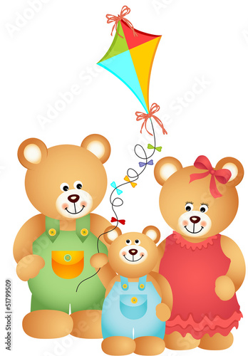 Teddy Bear Family