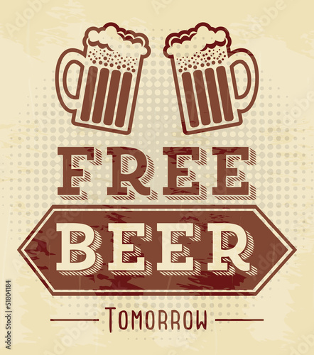 Fotografie free beer