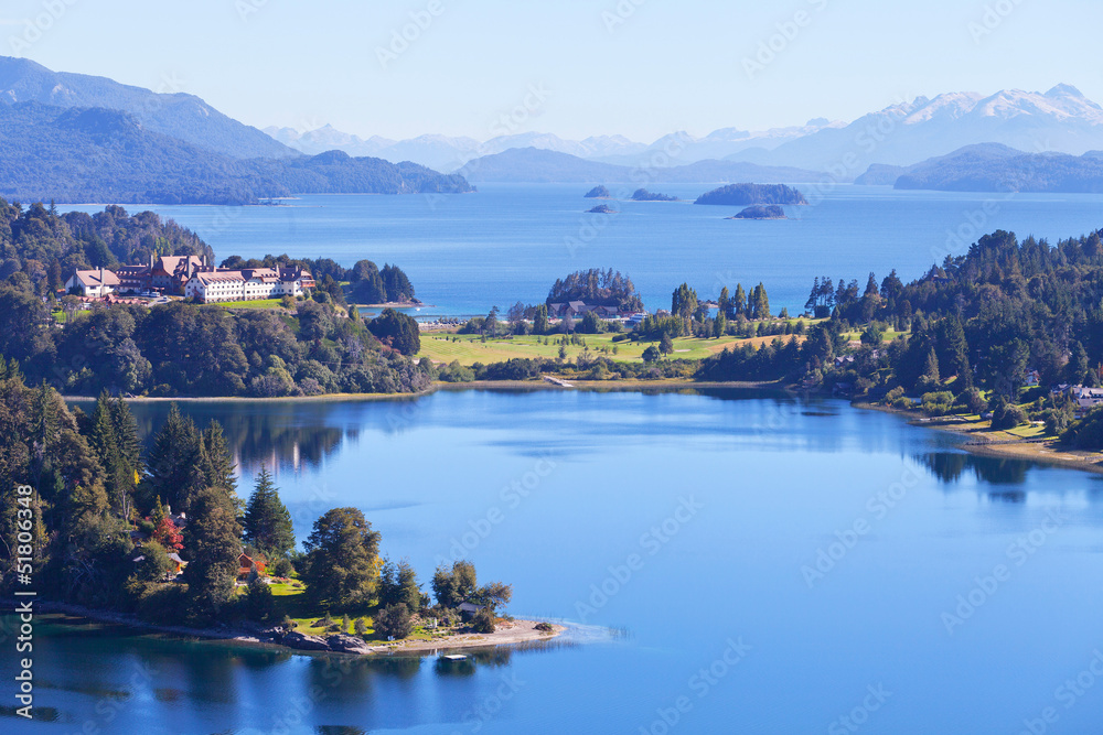 Fototapeta premium Lake Perito Moreno, Bariloche, Patagonia, Argentina