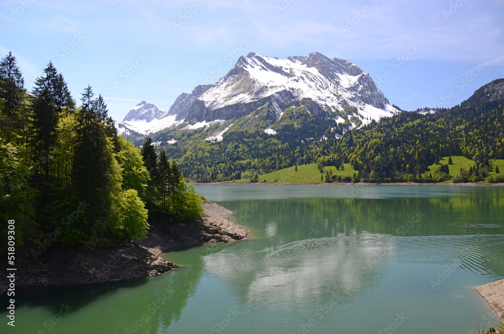Waegitaler lake, Switzerland