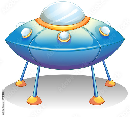 A flying saucer