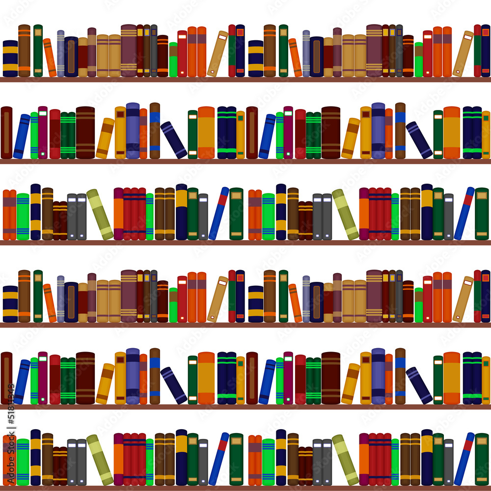 Bookshelf pattern Bookshelf pattern