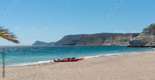 Agua Amarga Beach Almeria Province< Andalusia, Spain