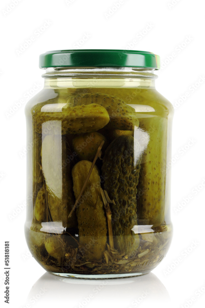 Pickled cucumbers. Pickled cucumbers.