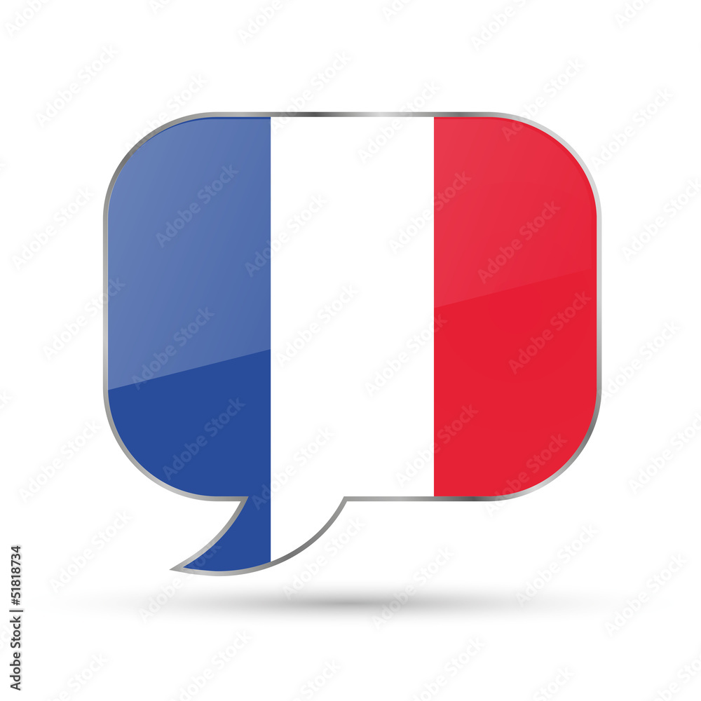 France speech bubble