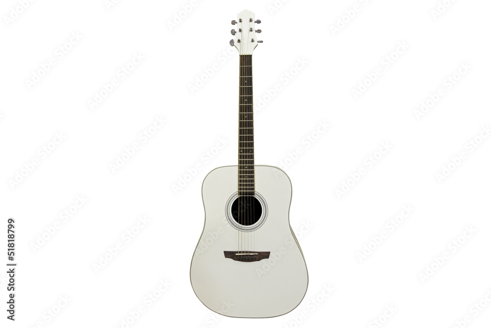 The image of a guitar