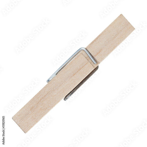 wooden clothes pin
