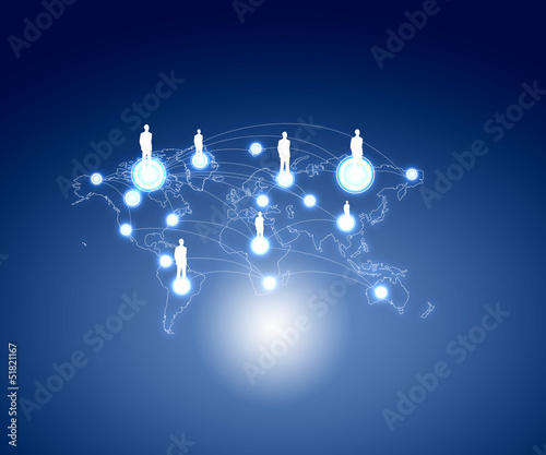 Wallpaper Mural Internet concept illustration Torontodigital.ca