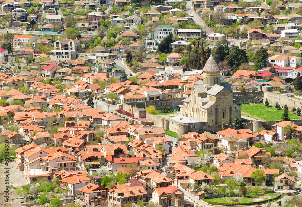 Georgia, Mtskheta, village