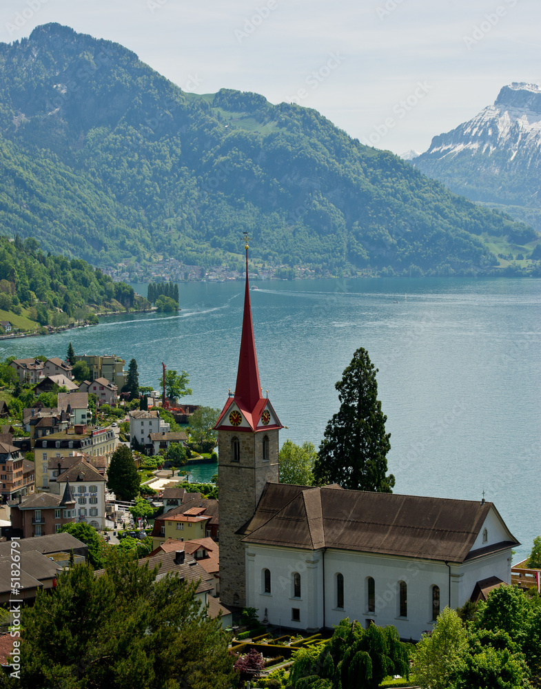 the lake Lucerne