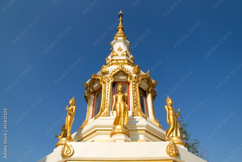 The pagoda in Thailand