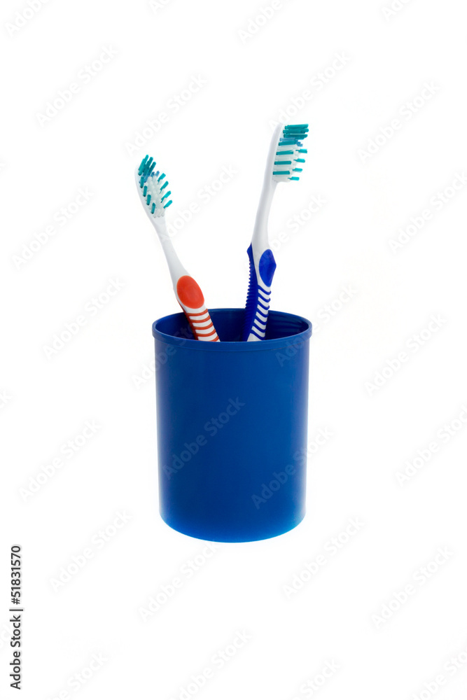 Two toothbrushes Two toothbrushes