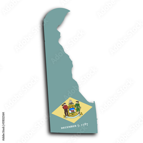Map of Delaware photo