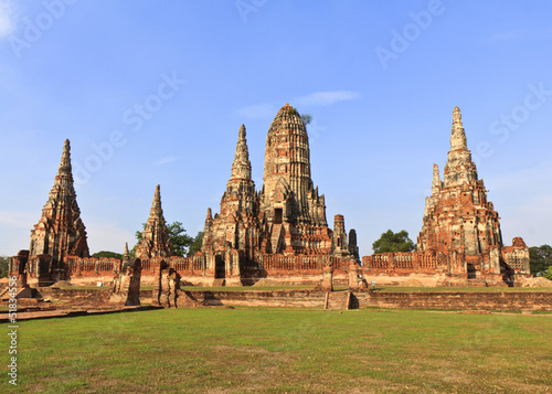 Wat Chaiwatthanaram, Ancient temple and monument in Thailand © WS Films