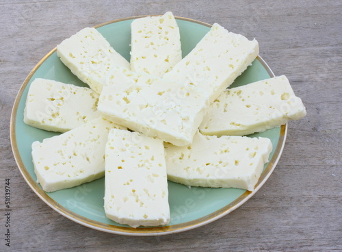 фотографія tome fraiche au lait cru ,fromage de l'aubrac