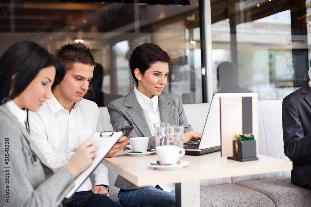 Fototapeta premium business briefing