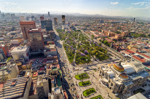 Fototapeta Widok na miasto Meksyk