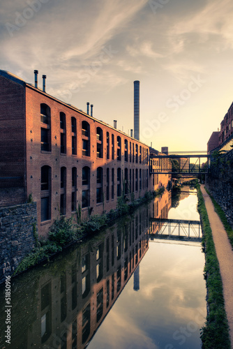 C&O Canal, Georgetown, Washington DC photo