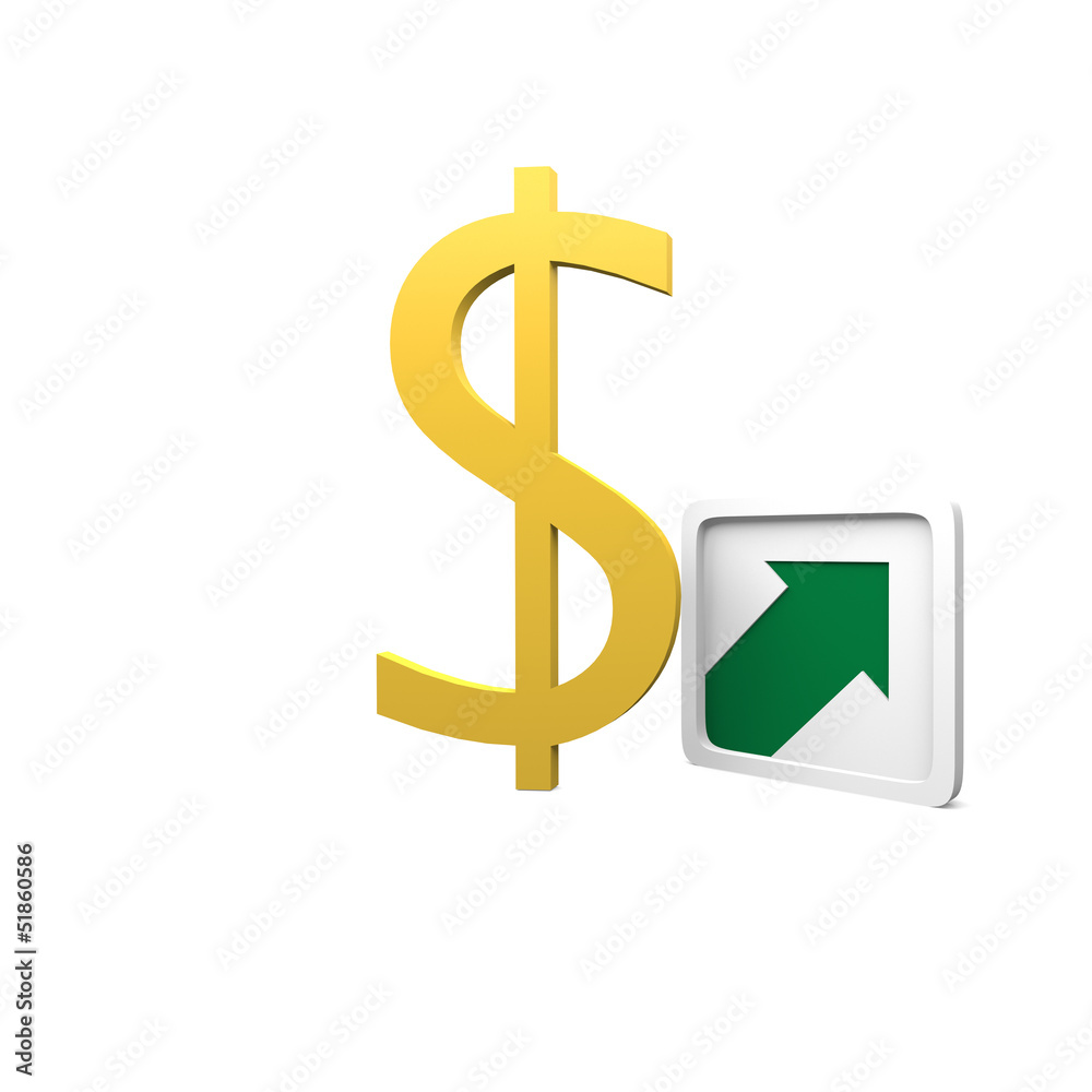 dollar, arrow dollar, arrow