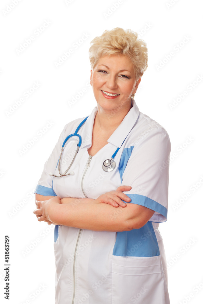 Smiling doctor woman Smiling doctor woman