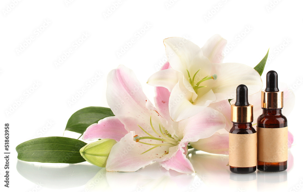 lily with aroma oils lily with aroma oils