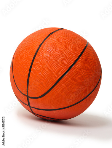 Basketball ball isolated on white © Africa Studio