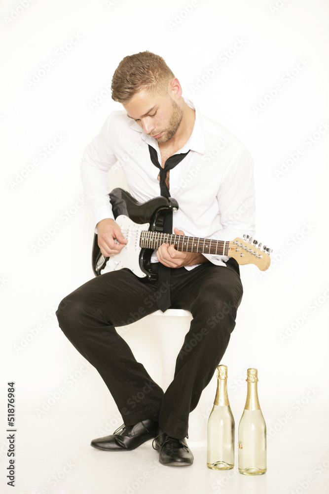 junger Musiker junger Musiker