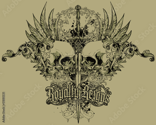 Royalty skulls