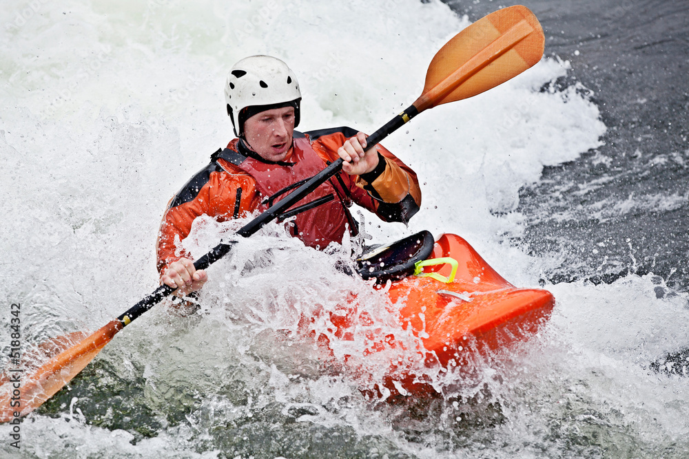 Fototapeta premium kayaking