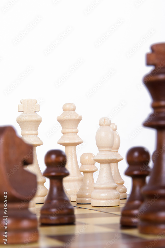 Playing Chess on Board Playing Chess on Board
