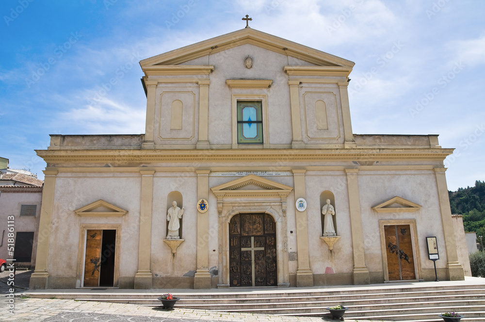 Cathedral of Annunziata. Tursi. Basilicata. Italy.